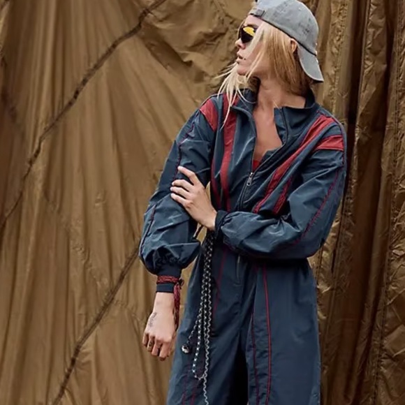 NWOT Free People Go For Gold Onesie Jumpsuit - Picture 5 of 14